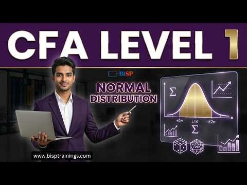 CFA Level 1 Exam | Normal Distribution Explained Easily | Master Bell Curve Fast