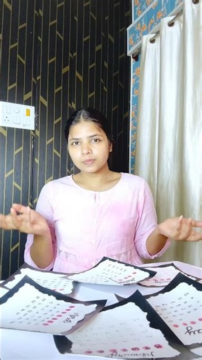 Diy Table Calendar 2026 ideas🌷 |#ytshorts #shorts#diy #viral