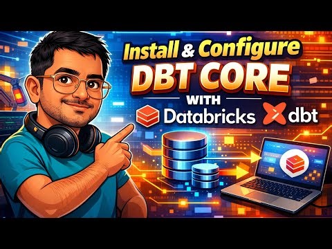 Install DBT Core with Databricks | Step-by-Step Tutorial for Beginners