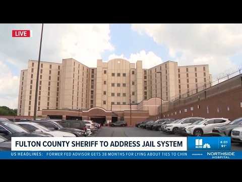 Fulton County sheriff to talk jail conditions at town hall