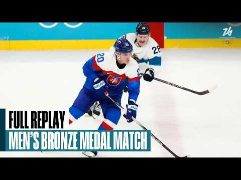 Slovakia vs Finland 🏒🥉| Men's Ice Hockey Bronze Medal Match | Milano Cortina 2026 | Full Replays