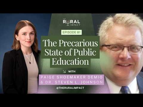 The Precarious State of Public Education with Paige Shoemaker Demio and Dr. Steven L. Johnson