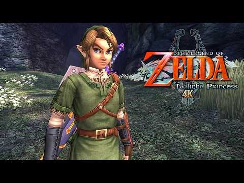 The Legend of Zelda: Twilight Princess 4K (DUSK) - Walkthrough Part 01 (100%)