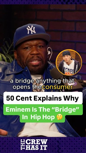 50 Cent Explains Why Eminem Is The Bridge In Hip Hop 🤔