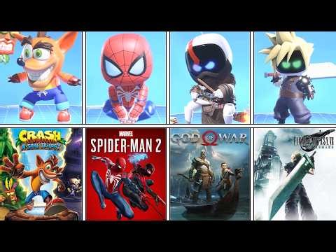 ASTRO BOT - All Special Bots & The Games They're From