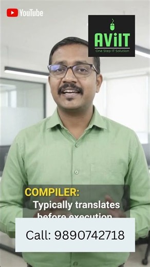 Difference between a Compiler and an Interpreter #cprogramming #cforbeginners #learnc