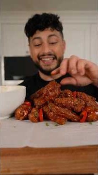 Honey BBQ Chicken Wings