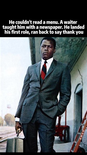 Sidney Poitier: How a Waiter Changed His Life — The Regret He Never Fixed