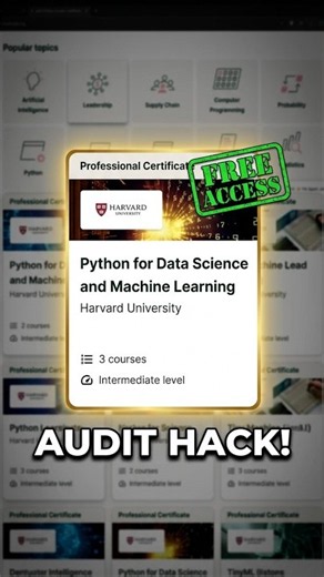 EDX Audit Hack: Learn for Free, Certification Costs!