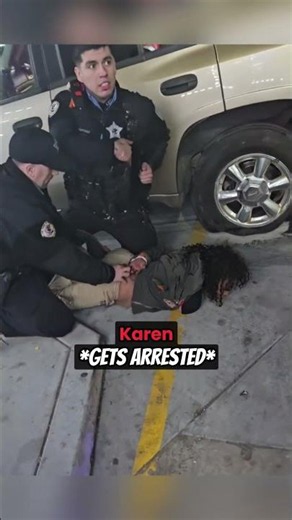 Karen Gets Instant Karma After Resisting Arrest #shorts