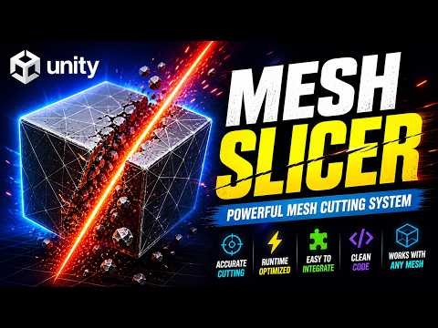 Unity Mesh Slicer 🔥 Slice Any 3D Object in Real Time | Nested Mango