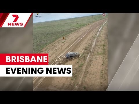 Outback traveller saved by own footprints; President Maduro's NY court appearance | 7NEWS Brisbane
