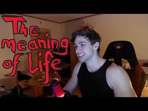 Explaining the meaning of life (drunk)