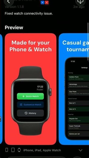 Drag your notes app to trash. Open this app 🎯 Search "Padel Scoreboard: Bandeja" on the App Store