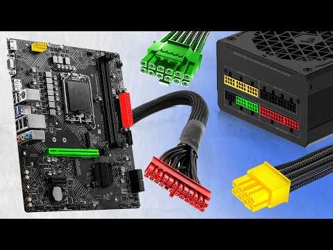 Every Power Supply Connectors Explained – ATX, EPS, PCIe, SATA, Molex