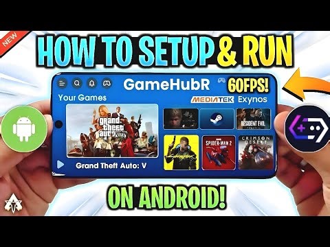 🔥 How To Setup GameHub Revanced Emulator Android (BannerHub) - Best Settings/Gameplay! Play PC Games