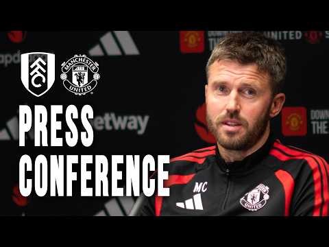 Michael Carrick Pre-Fulham | Press Conference