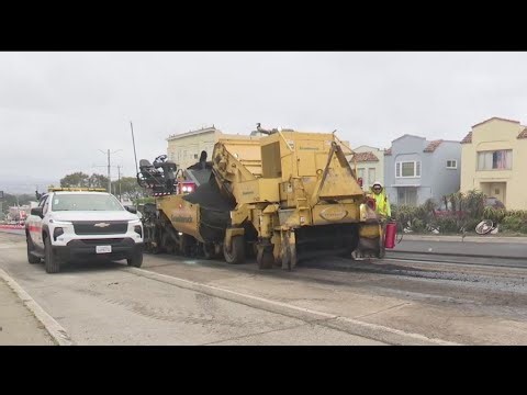 First weekend of 19th Avenue lanes closures in San Francisco underway