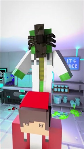 😱Mikey became a Doctor and is Trying to Cure JJ's Brain, but something went wrong!