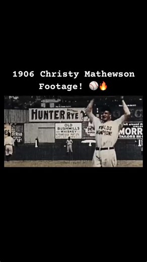 1906 Christy Mathewson Footage! ⚾️🔥