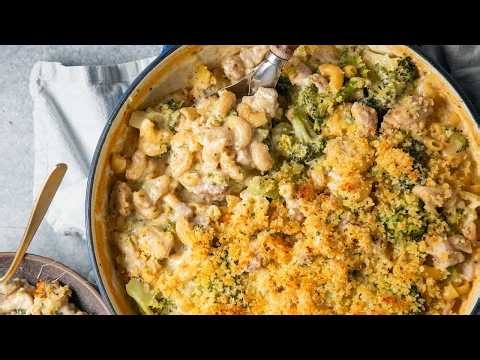 One Pot Chicken Broccoli Mac and Cheese