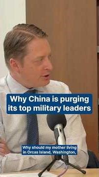Why China is purging its top military leaders