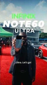 Infinix Note 60 Ultra Launch