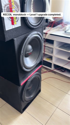 Recoil Monoblock Amplifier Level 1 Upgrade Successfully Completed