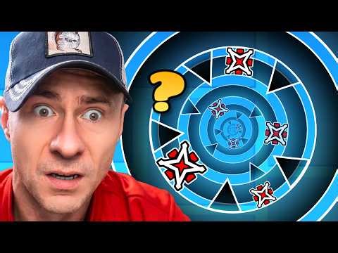 The INFINITE IMPOSSIBLE Maze in Geometry Dash