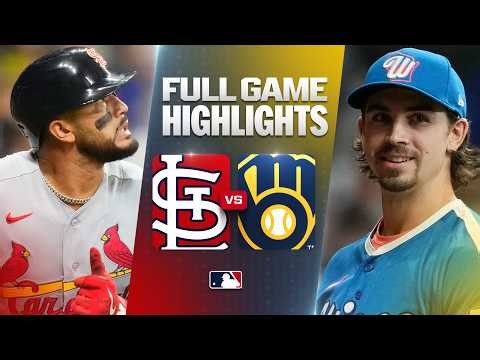 CARDINALS vs. BREWERS: Official Full Game Highlights (September 25) | 2026 MLB Season