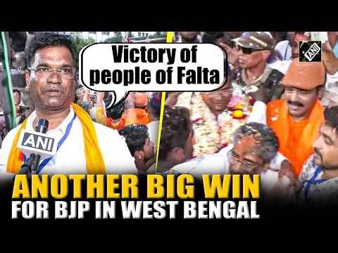 "Victory of people of Falta": BJP candidate Debangshu Panda hails big win in re-polling