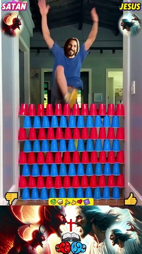 Jesus won.❌👹 ↔️ ✅✝️🙏🙏🙏 #god #fy #jesus #lord #christ #shorts