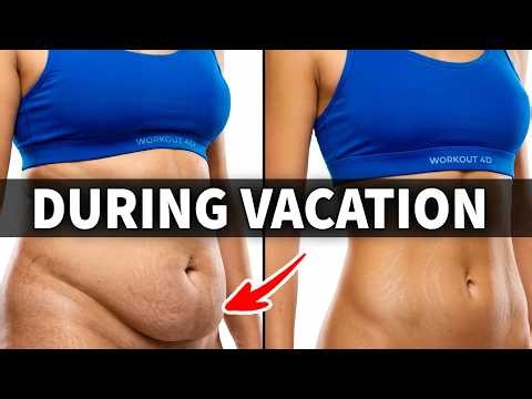 Standing Belly Fat Workout | Slim Your Waist in 18 Min | Vacation Friendly