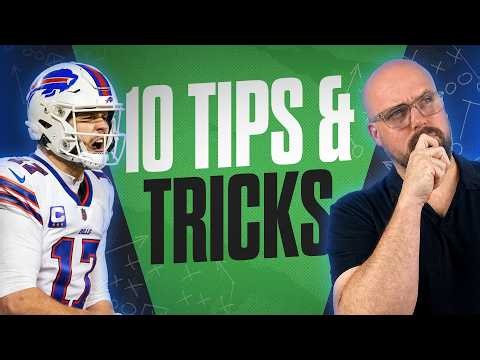 10 Tips & Tricks to Win Your League + MEGALABOWL! | Fantasy Football 2026 - Ep. 1953