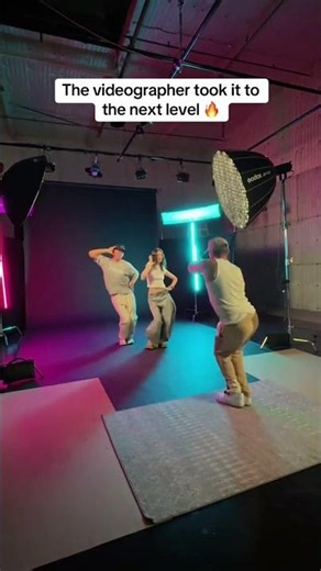 The videographer was really feeling himself 😂
