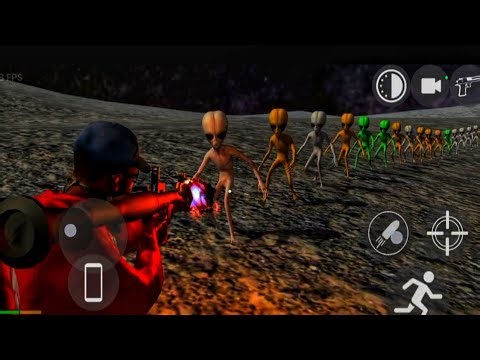 🔥👽 Alien Attack on Earth 😱 | Tamil Shooting Game Full Action🚀💥 Can I Survive Alien Attack?