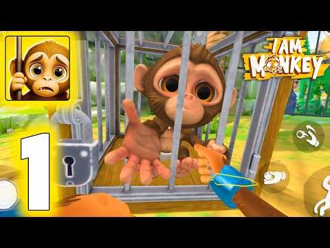 I Am Monkey - MY BROTHER IS HUNGRY!! - Gameplay Walkthrough #1 (Android)