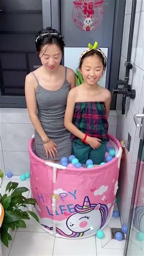 You can take a bath at home with this tub!