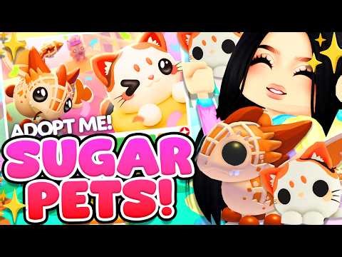 How to Get the WAFFLE WYRM & MOCHI MEOW in Adopt Me! 🧇 Sugarfest Week 2