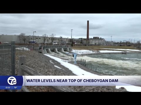 Water levels continue to rise at Cheboygan Dam, DNR brings in larger pumps