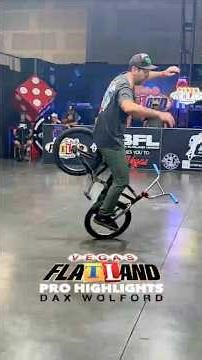 Dax Wolford, Pro run in Las Vegas #bmx #bmxstyle #bmxclip #bmxflatland #freestyle