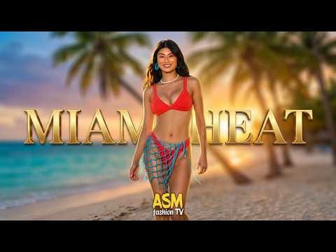 [4k60] 🏝️Starring Gloria Tang | Amber Keaton | Part 3 | OneOne Bikini | Miami Swim Week