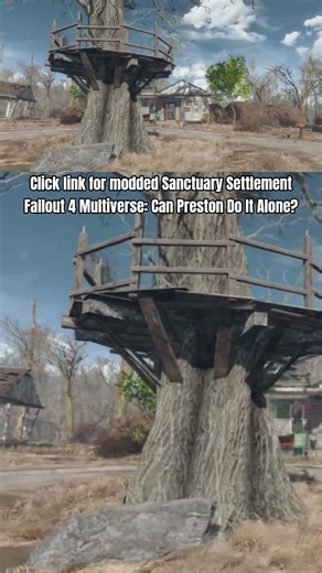 Sanctuary Settlement Tour - Fallout 4 Multiverse Modded Build