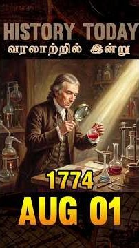 The Man Who Discovered The Air We Breathe! #JosephPriestley #August1 #OnThisDay