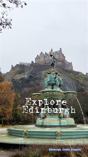 Explore the magic of Edinburgh 💫