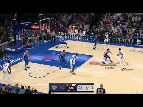 NBA 2K27 - New York Knicks vs Philadelphia 76ers - Gameplay (PS5 UHD) [4K60FPS]