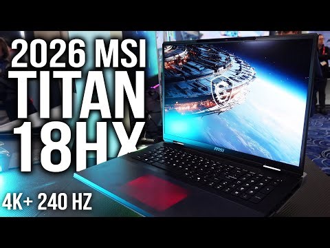2026 MSI Titan 18HX - DRAGON'S GOT NEW TEETHS! 4K 240 hz w/ Less Bloom, Intel 290HX, Worth It Now?