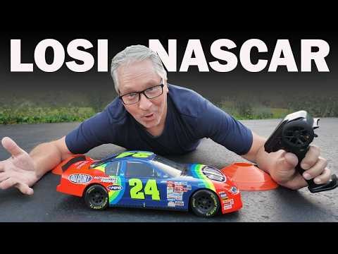 Losi Nascar Jeff Gordon 24 Dupont RC car