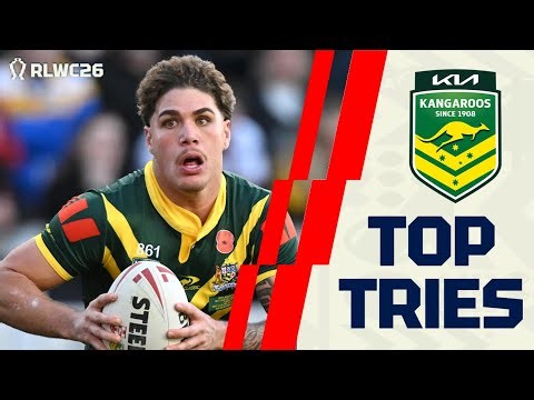 RLWC 2026 | Australia-eligible players tries of the week | NRL Round 9