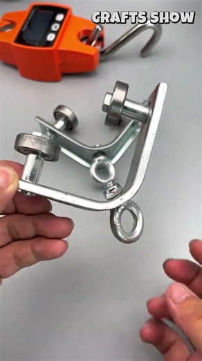 🏗️🔩 Bearing Roller Assembly for Angle Iron Track Systems